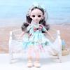 Dress Up 30cm Anime Bjd Doll Spherical Joint 30cm Articulated Toys 1/6 Bjd Dolls  Kids Toy