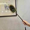 Soft Peacock Ostrich Feathers Duster Long Handle Feather Cleaning Brush  Household Cleaning