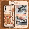 Durable Waterproof Phone Case For Wiko T50 Cartoon Wrist Strap Shockproof Fashion Design Soft Case Protective Anti-knock