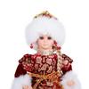 30cm Rote & Goldene Snegurochka Weihnachtsfigur