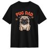 Fathers Day Tshirt Summer Pug Dad Hipster T Shirts Unisex 100 Cotton O Neck 4xl 5xl 6xl Top Tees Shortsleeved Y2k Fun Tops