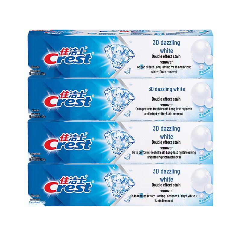 

Crest 3D White Dual Action Stain Removal Whitening Toothpaste