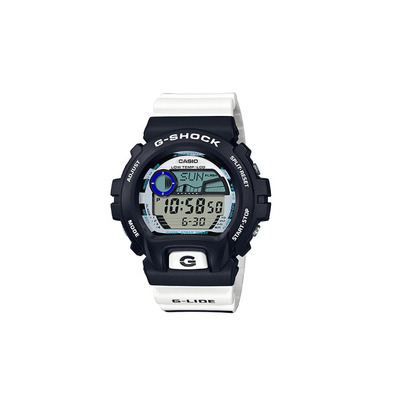 

Casio G-SHOCK Series Tidal Moon Phase Shockproof and Waterproof Movement Quartz Movement Rubber Strap Japanese and Korean Watch Men s GLX-6900SS-1