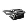 Aluminum Universal LED Light Bar Roof Rack Bracket No Drill Installation Anti Rust Mount for Car SUV Truck Night Driving