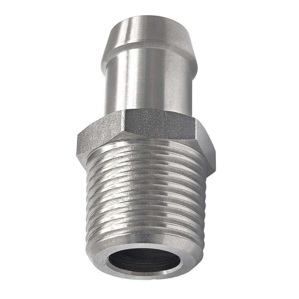 1/2 Npt Thread - 5/8 Hook Connector - Suitable for Chevrolet Vehicle Intake Manifold Heater Hose Connector Fuel System Fittings7