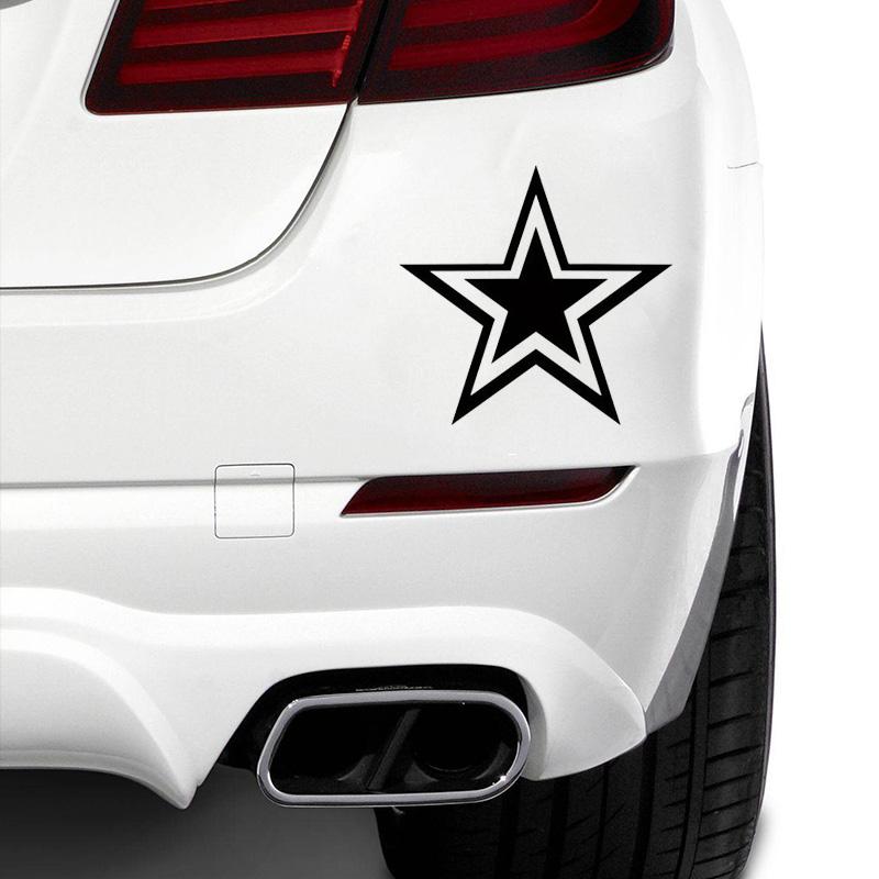 DS94#15x14cm Pentagram Vinyl Decal Durable, Weatherproof Decoration for Car Motorcycle, Easy To Paste
