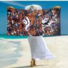 proof beach towel with Denver Broncos LOGO pattern - soft,absorbent,quick-drying,machine washable - perfect for swimming,camping,bathing