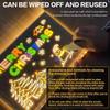 Light Up Acrylic Message Board Erasable Drawing Board Light with 7 Pen Drawing Board Table Light Advertising Boards Bedroom Deco