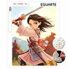 Pearl Painting Mulan Heroic 5D DIY Pearl Picture Crafts for Adults/Beginners Gift Ideas Home Decoration