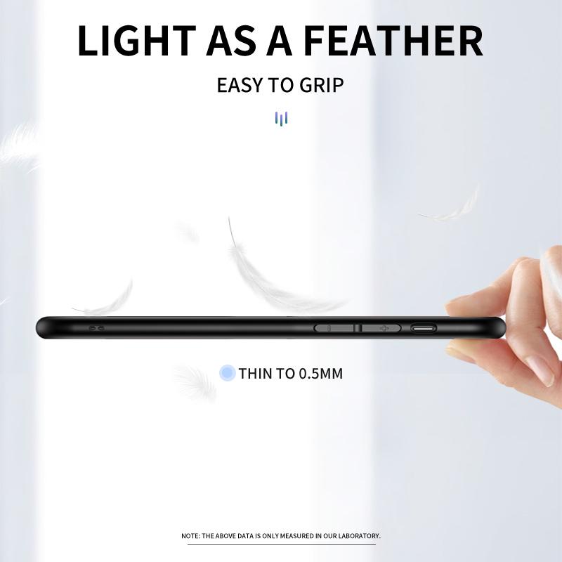 For Xiaomi Redmi Note 13 4G Shockproof Tempered Glass Case Anti-Scratch Cell Phone Cover