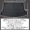 Wellvie XV Luggage Mat for and GTE and Trunk Trunk Floor Custom Luggage Car Interior Car Specific To Your Made of TPO Aftermarket Part GT3, GT7, -