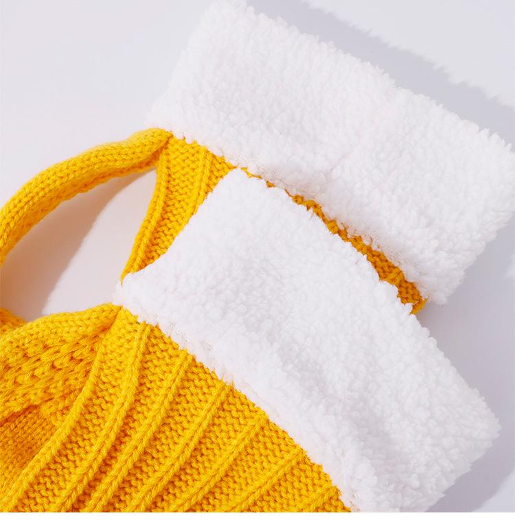 3D Beer Mug Chunky Knit Socks - Warm Mid-Calf Autumn/Winter Floor Socks