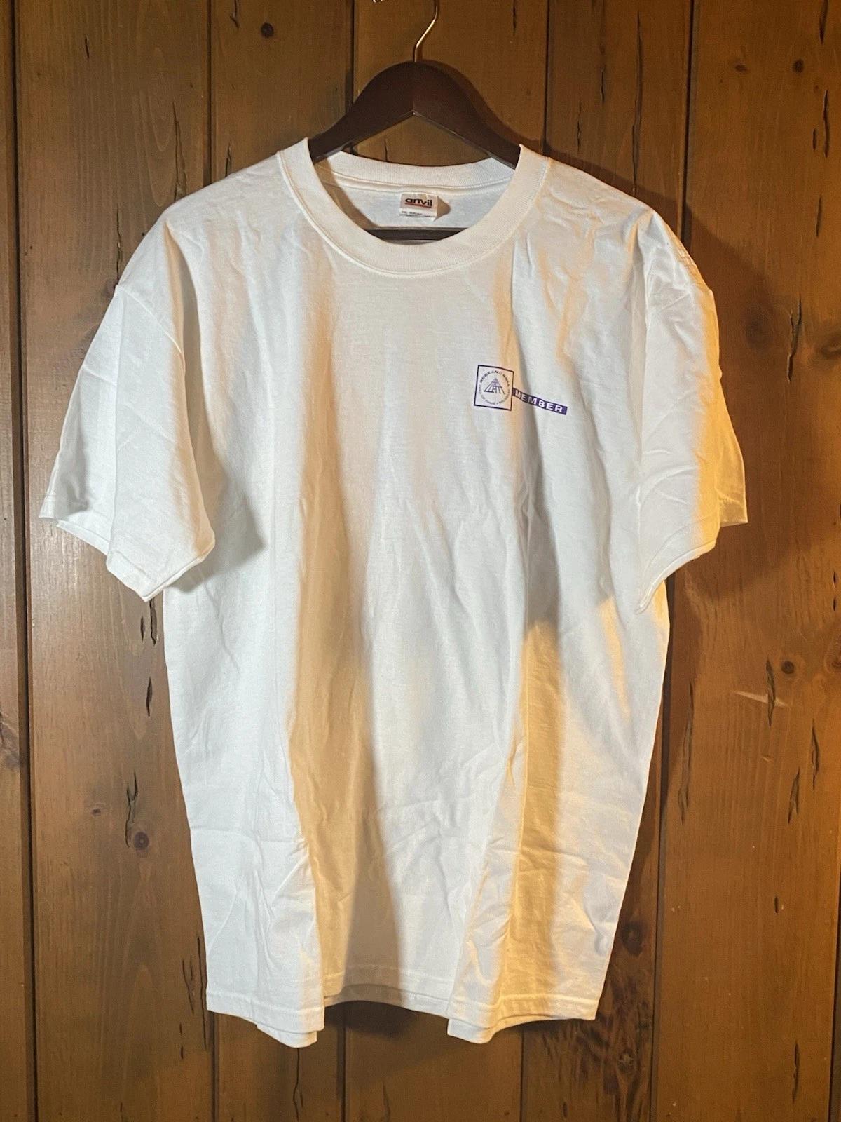 

VTG 90s Rock and Roll Hall of Fame Museum Member T-Shirt XL Anvil USA 4XL