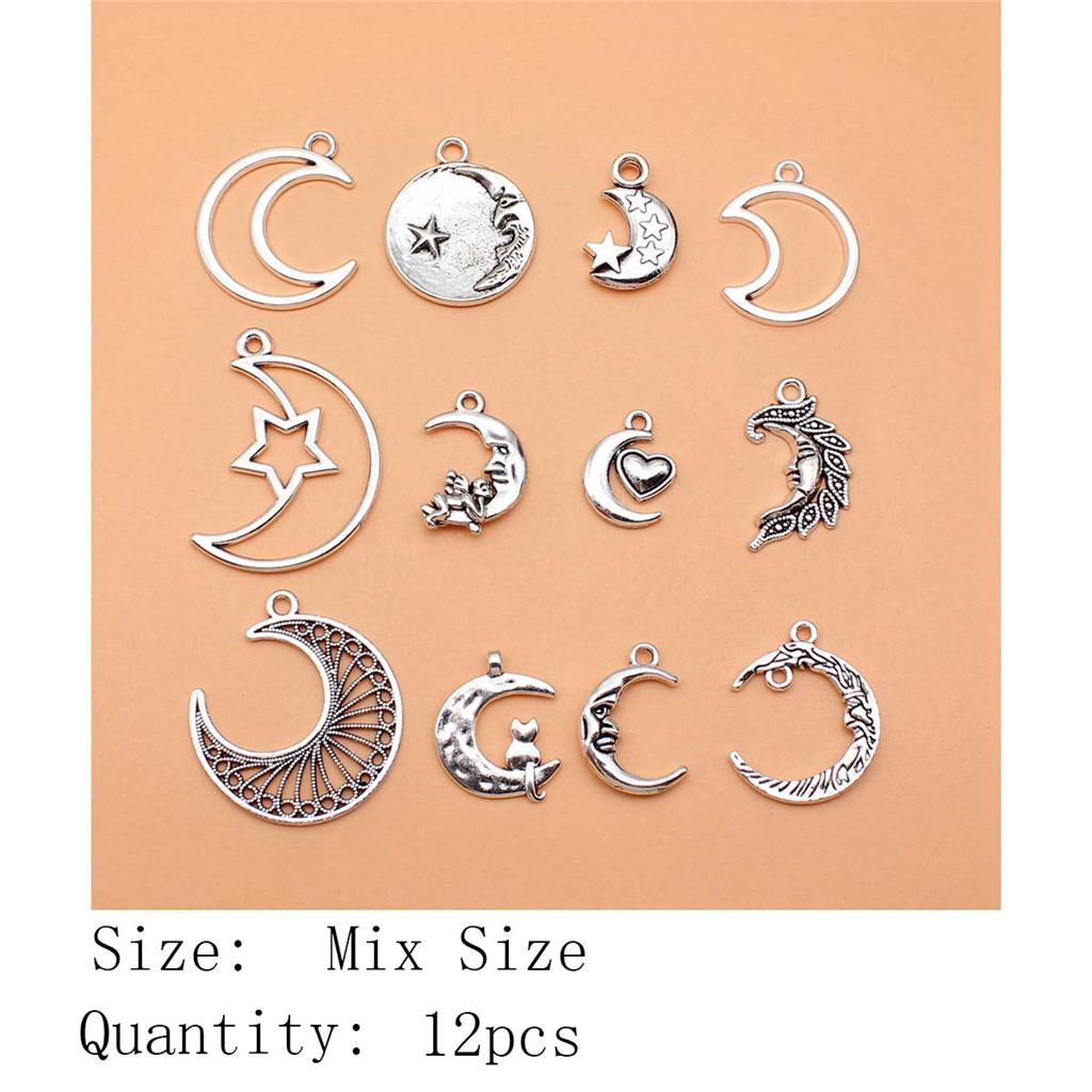 New Year's Day Aesthetic Jewelry Charms Study Sports Mixed Set Charms Pendant Women's Bag Bracelet Pendant