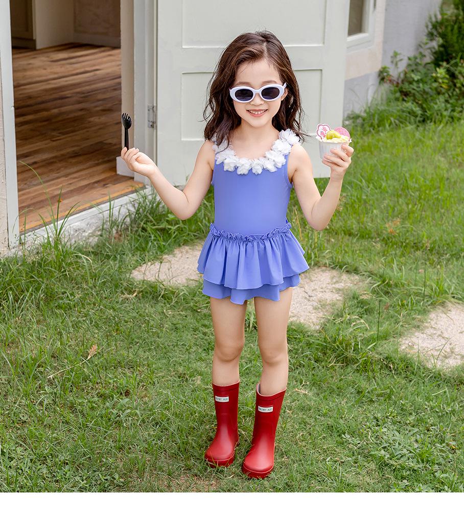 2025 Cute Girls' Swimsuit - Small/Medium, Toddler/Child Swimwear for Hot Springs