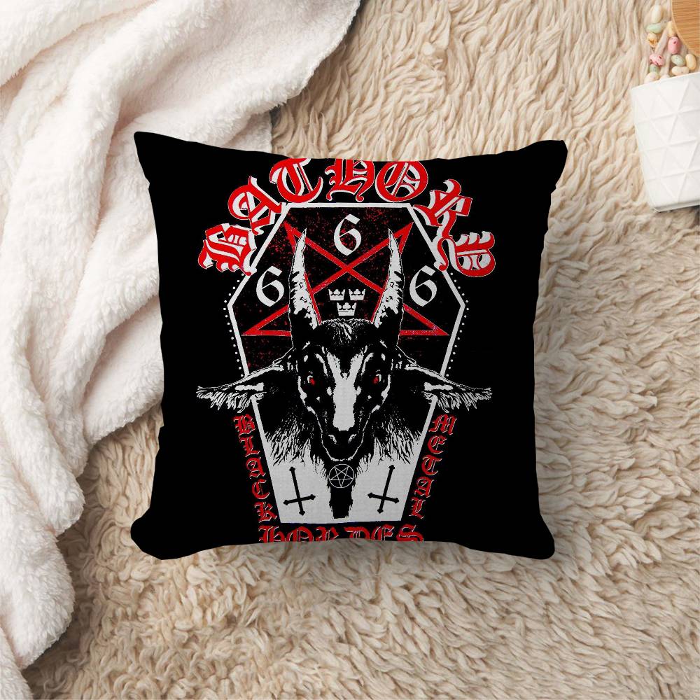 Bathory Quorthon Pillow Gifts Home Office Furnishings Bedroom Sofa Car Cushion Cover case xcm