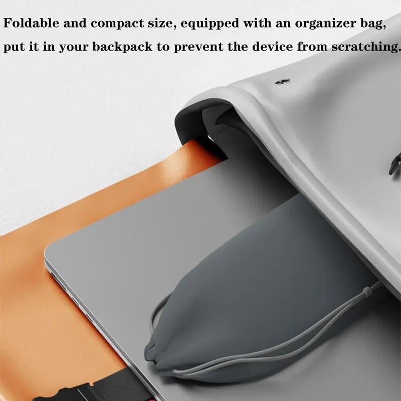 Aluminum Alloy Laptop Holder Stand Desktop Height Increase Folding Cooling Bracket Anti Slip For All Notebook Macbook