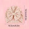 Breathable Newborn Head Wraps Knitted Soft Infant Cap Cute Baby Turban Hat  Daily Wear