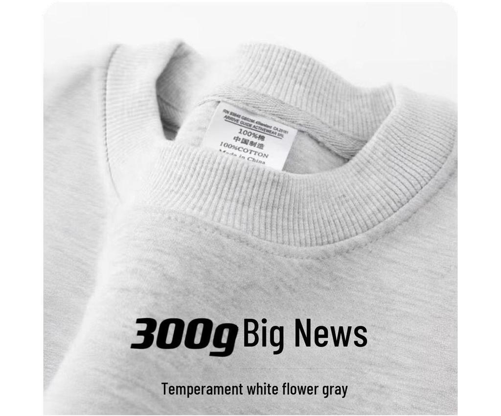 Unisex Heavyweight Khaki Cotton Drop Shoulder Short-Sleeve T-Shirt