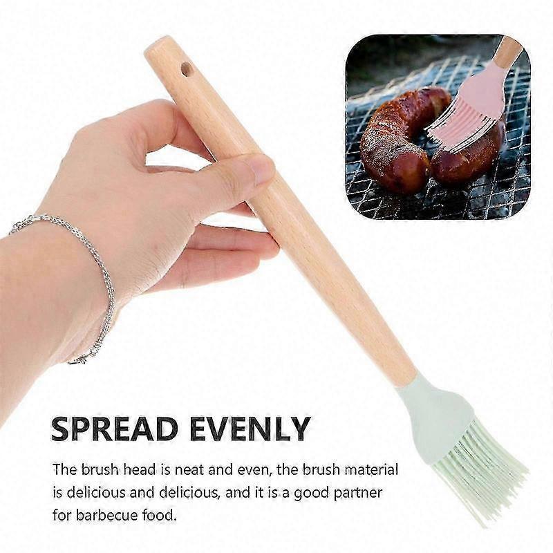 Silicone Pastry Brush Set for Cooking Kitchen Oil Brush 4Pcs