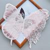 32cm Großer Stick-Organza-Schmetterling Kleideraufnäher Reparaturstoff Spitze Accessoires Damenbekleidung Nähanhänger Schmetterling