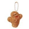 Cartoon Christmas Keychain Santa Claus Plush Keyring Fluzzy Christmas Tree Pendants  Festival