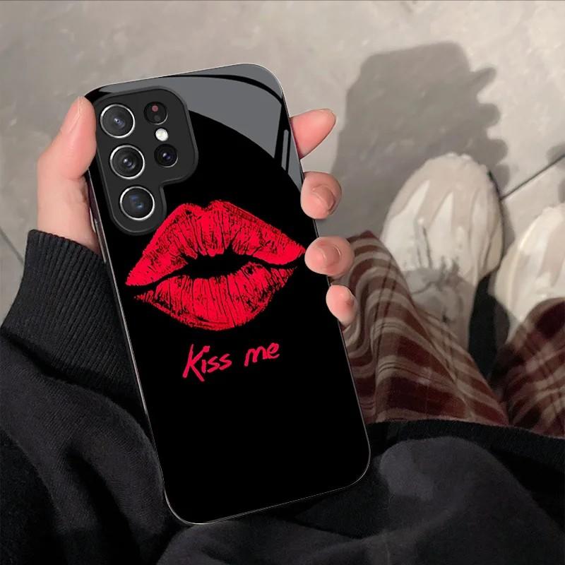 Luxury Retro Floral Phone Case for Xiaomi Redmi Note 8 8T 9 9S 10 11 12 12S 13 13C 14 15 15C Pro Plus 5G Glass Frame Back Cover
