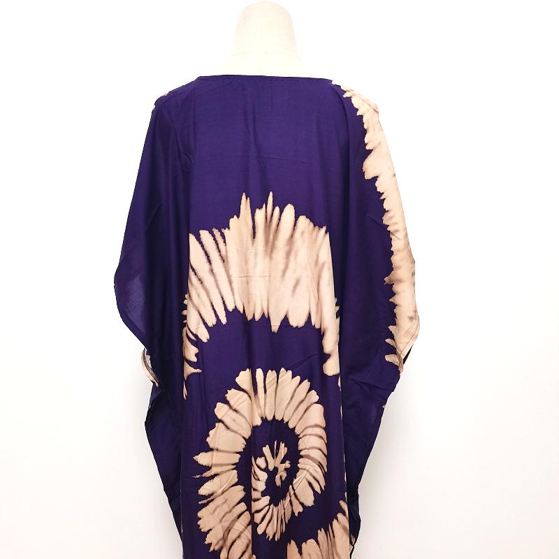 2022 European & American Beach Cover-up: Printed Long Robe & Bikini Sun Protection Dress