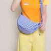 Checkered Dumpling Bag for Commuting Women, Trendy Crossbody Bag, Lightweight Small Crossbody Bag