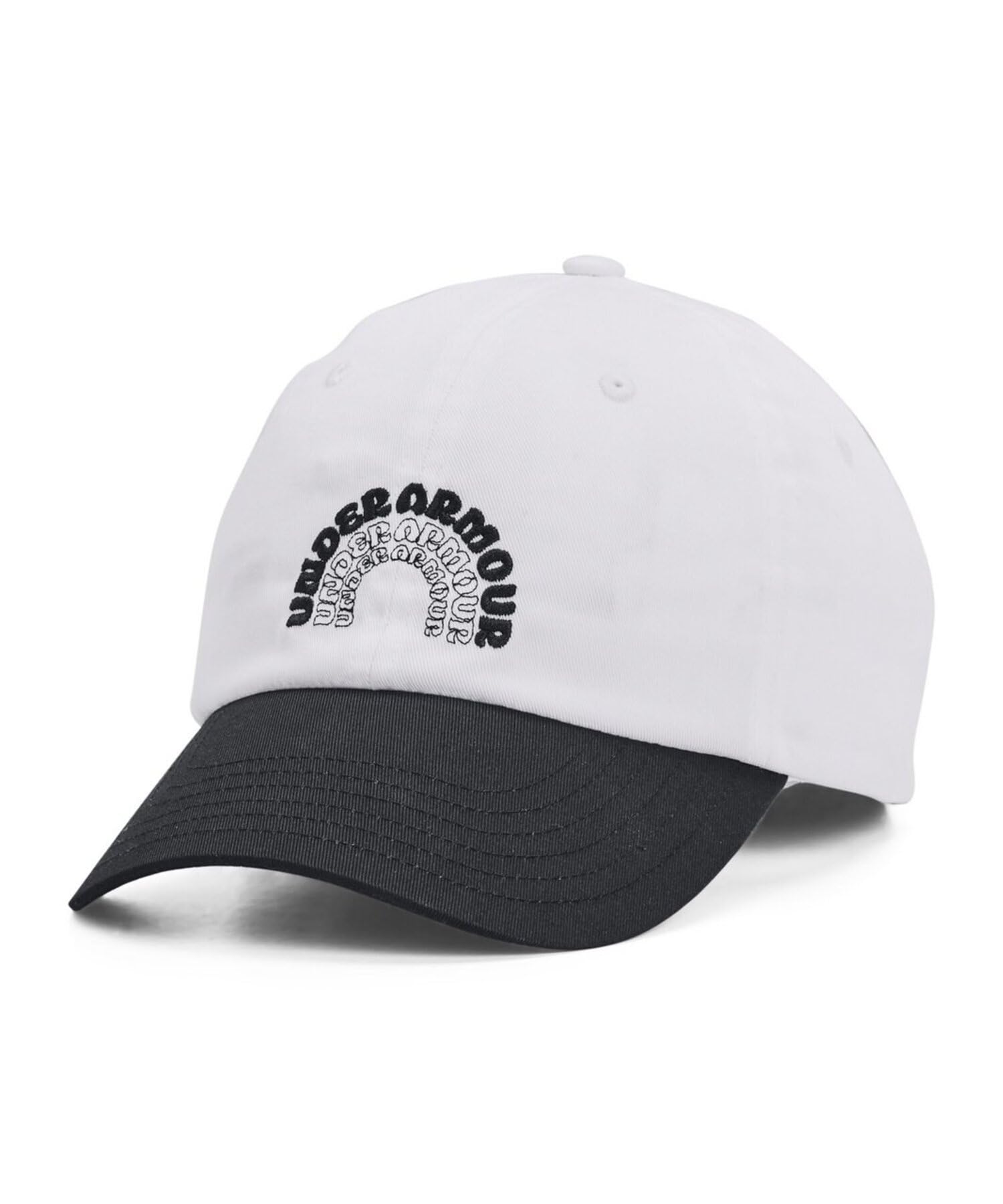 Under Armour UA Favorite One Size Hat, White/Black/Black,