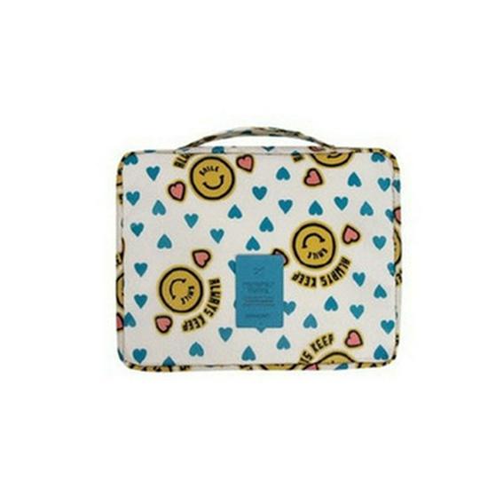 Large Capacity Waterproof Travel Makeup Bag - Multi-layer, Portable, and Multifunctional Toiletry Storage