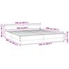 Bed Frame with Headboard without Mattress Pink 160x200 cm Velvet