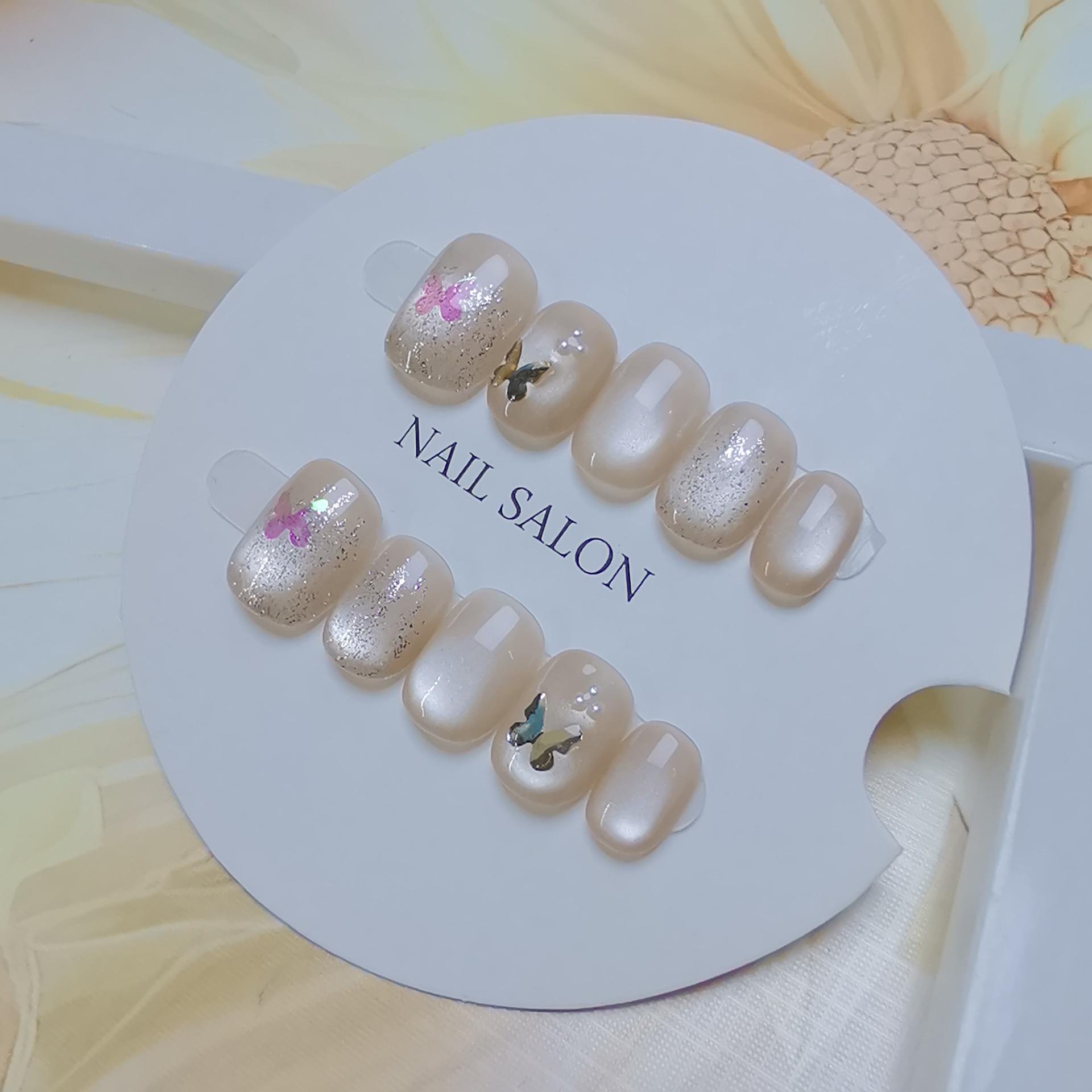 Spring Collection: Dreamy Butterfly & Cat Eye Nail Art L
