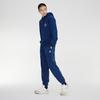 New Balance Knitted Sweatpants Unisex Dark Blue Moderate Cuffed Pants 6LD38101-NV