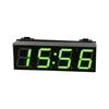 Neuer Mini Auto Digitaluhr Thermometer Voltmeter 3 Zubehör LED Innenraum 1 In Elektronische Voltmeteranzeige Digitaler Timer W5E3