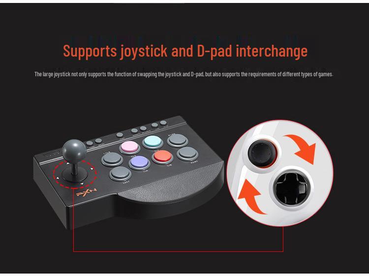 Laishida 0082 Zwei-Spieler Arcade Joystick: King of Fighters & Street Fighter PS4 Fighting Game Maschine