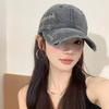 Spring And Summer American Retro Embroidery Side Letter Baseball Cap Men'S And Women'S Sunshade Personality Retro Versatile Cap