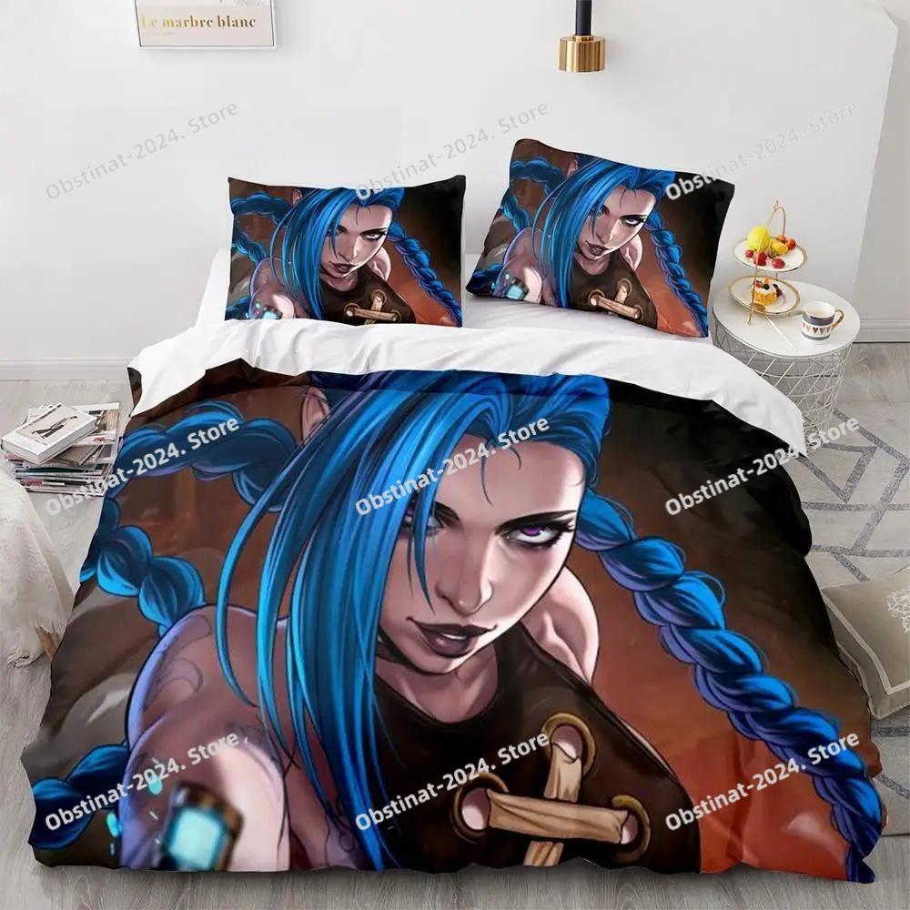 New Game League Of Legends Bedding Set Single Twin Full Queen King Size Bed Set Adult Kid Bedroom Duvet Cover Sets Home Textiles