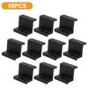 10pcs Solar Panel End Clamps Aluminum Alloy Anti-Corrosion PV Mounting Accessories for 30mm Frame Solar System