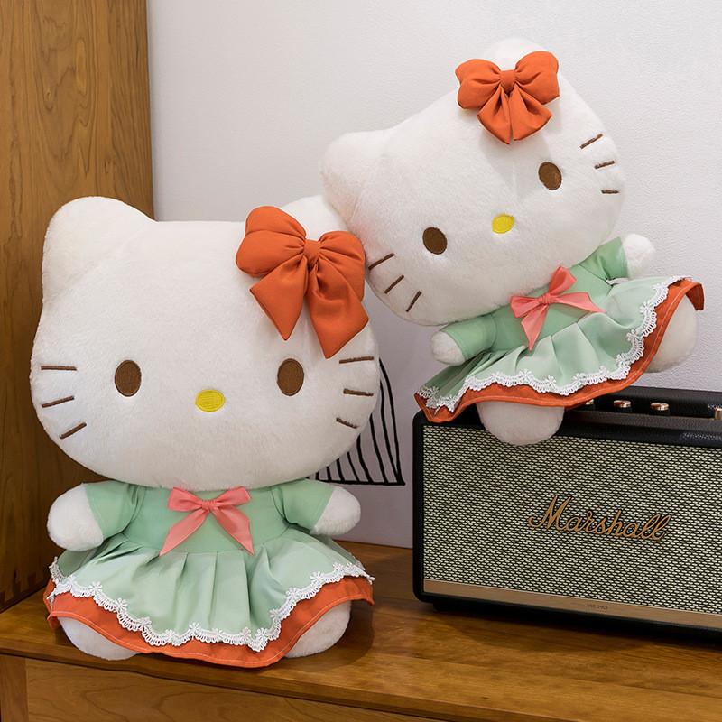 Hello Kitty Plush Toy With Long Pile Cotton For Girls Bedroom Decor