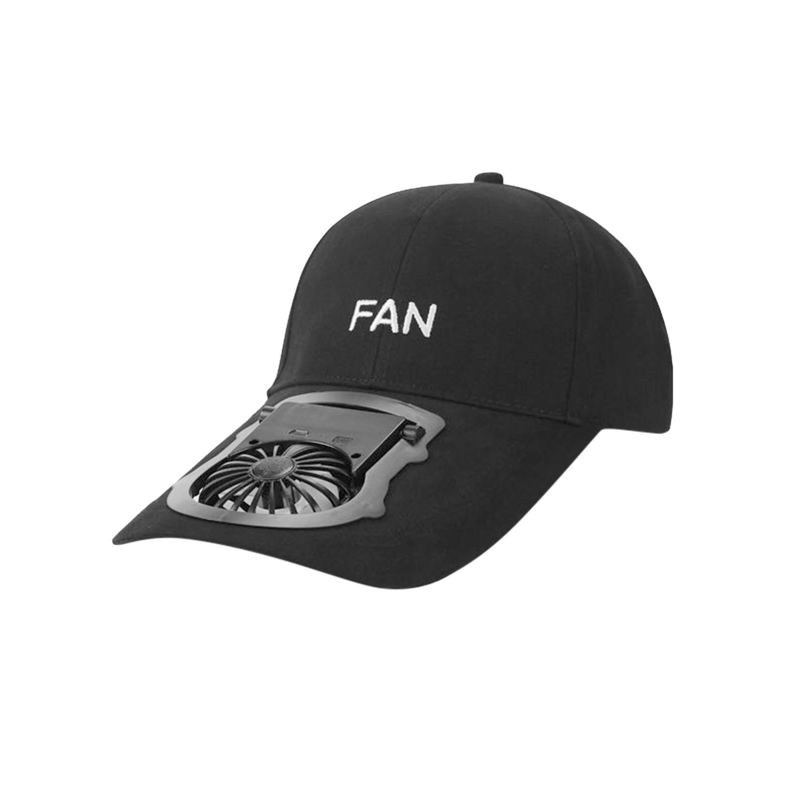 

Fishing Summer Sport Outdoor Hat Cap Visor With Solar Sun Power Cool Fan For Cycling Energy Save No Batterie w/500mAh Sun Hat
