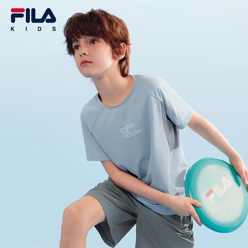 FILA 'Swirl Ice Tech' Kids' Short Sleeve Sun Protection Sports T-Shirt