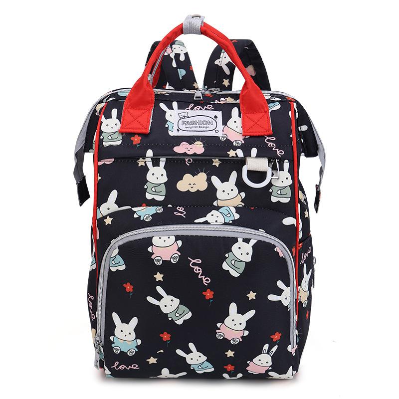 New Fashionable Multi Functional Large Capacity Handheld Backpack for Moms Going Out Lightweight Mother and Baby Bag