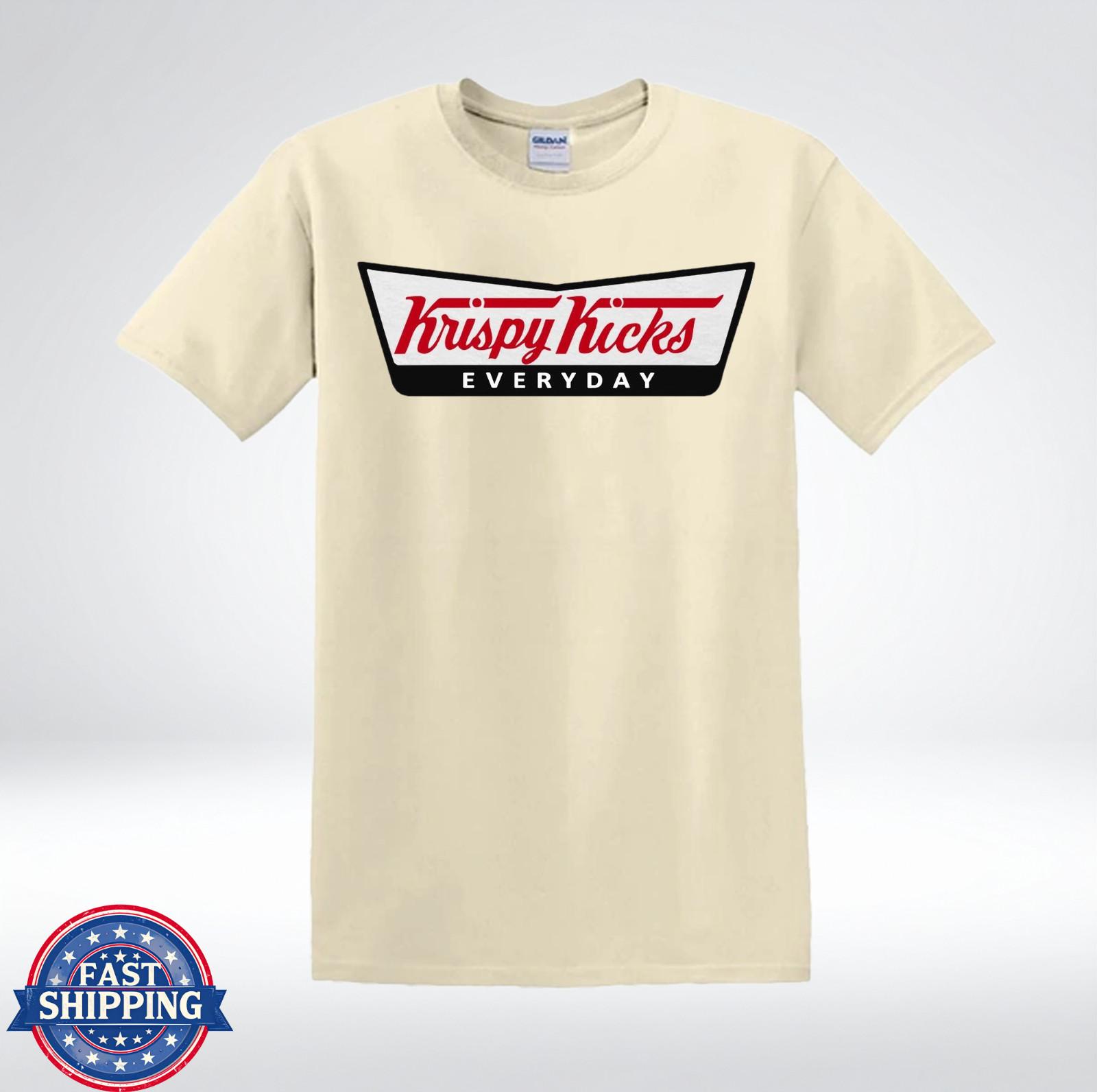 Krispy Kicks Everyday Shirt Sneakerhead Parody Logo T-Shirt XXXXL