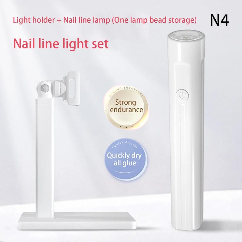 Handheld Portable Mini Nail Dryer And Support Fast Curing For Color Gel Quick Dry Nail Art Curing Gel Polish Nail Glue