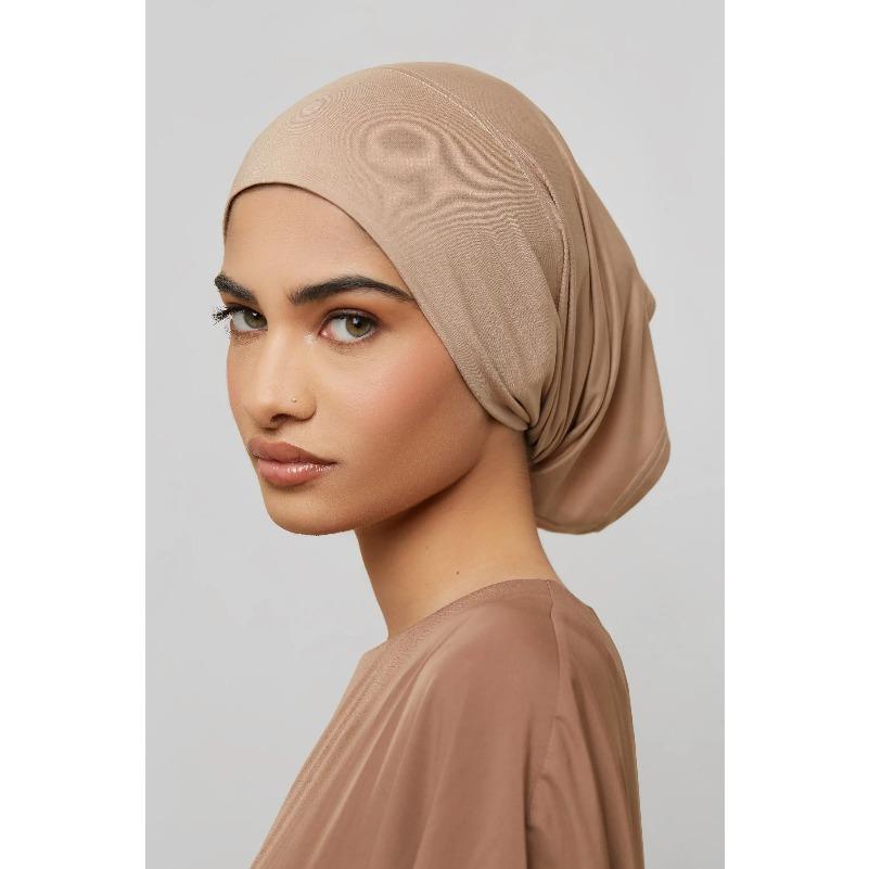 56colors Fashion Women Inner Hijab Tube Muslim Cap Bonnet Plain Islamic Underscarf Bamboo Jersey Undercaps