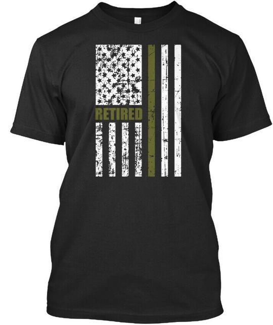 

063 Retirement En Retired T-Shirt Made in the USA Size S to 5XL 2XL