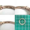 [Pre-owned] Agete / 18K Gold with Diamond / 0.14ct / Ring / Size 10 / J48-1