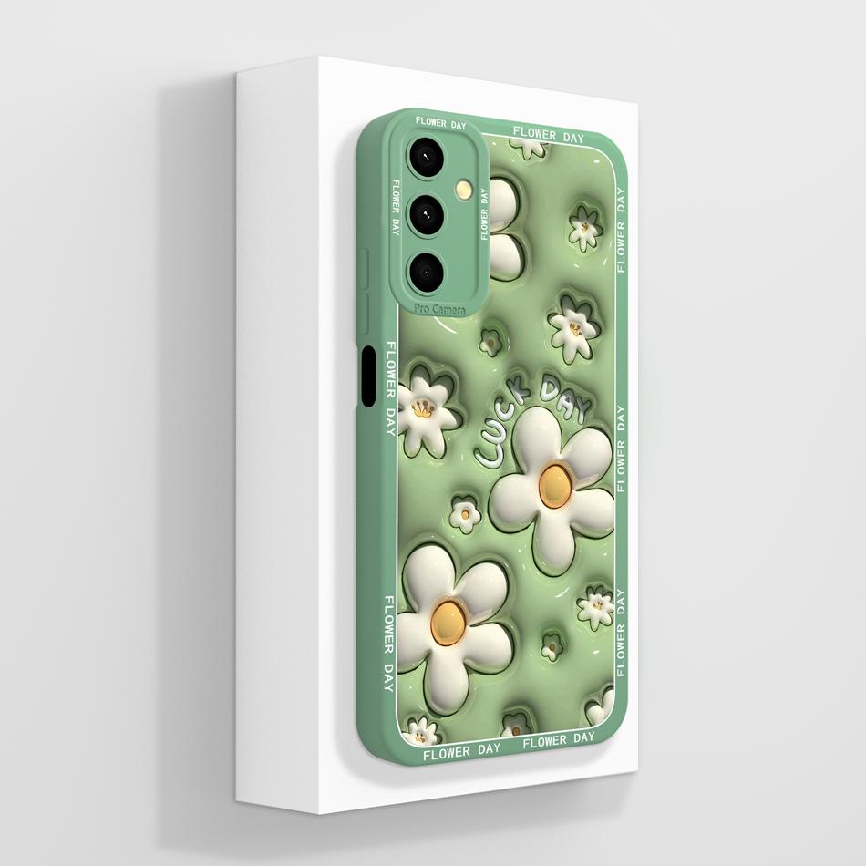 For Samsung Galaxy A24 Phone Case Cute Panda High Quality Liquid Silicone Anti Drop Soft Back Cover For Samsung A 24 Phone Shell
