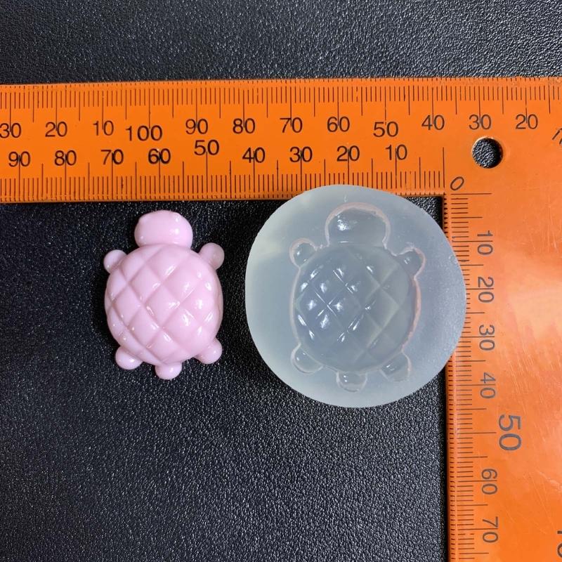 Turtle Pudding Fondant Chocolate Mould Cake-Topper Baking Tools Handmade-Soap Ornaments Silicone Mold Easy To Clean